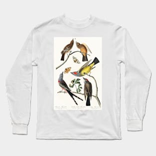 Swallow-Tailed Flycatcher from Birds of America (1827) Long Sleeve T-Shirt